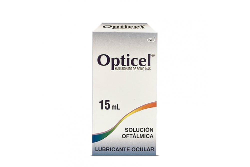 Opticel 15 Ml Hialuronato De Sodio 4%