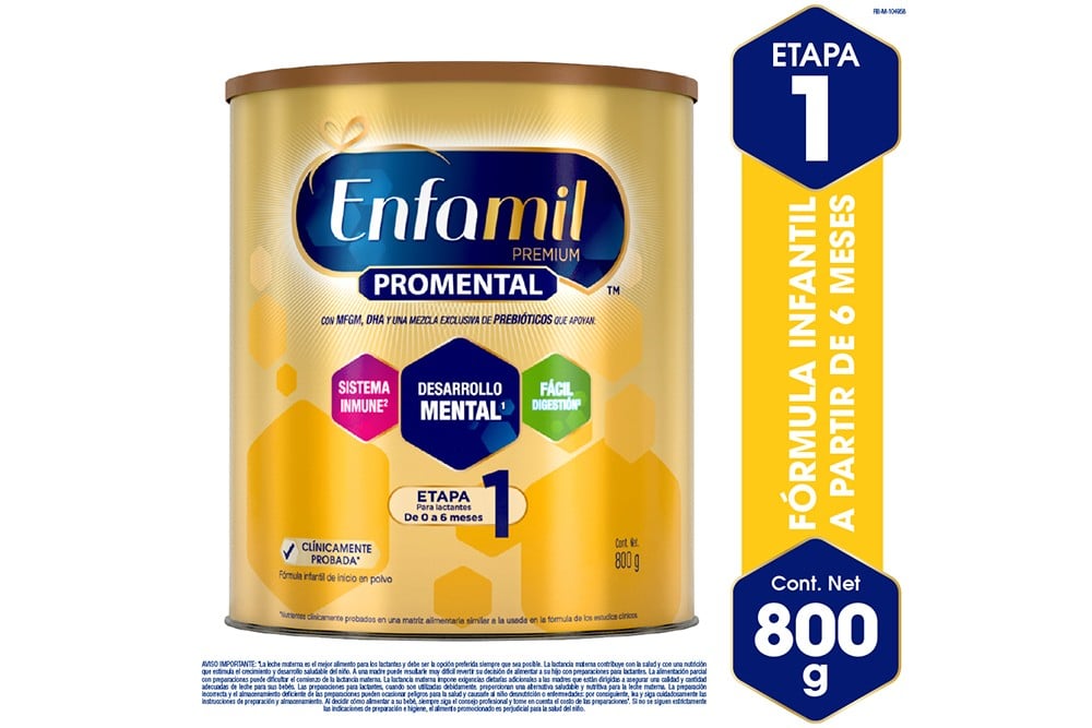 Enfamil Premium Promental etapa 1 de 0 A 6 Meses 800 g