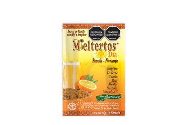 MIELTERTOS día panela Naranja 24 sobres