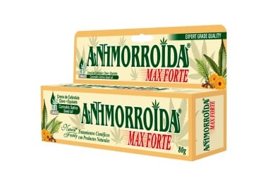 CREMA DE CALENDULA ANHMORROIDA MAX FORTE 80 g