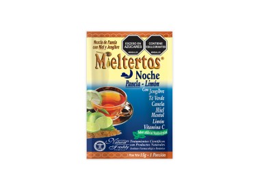 Mieltertos Noche Panela Limón 24 Sobres