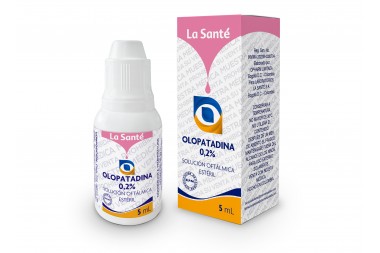 OLOPATADINA 0.2% solución Oftálmica estéril 5 ML