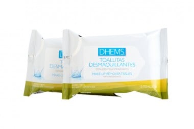 TOALLITAS DESMAQUILLANTES DHEMS 30 UND