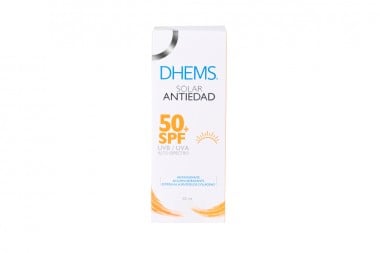 Protector Solar Antiedad Spf 50 Color Dhems 50 Ml