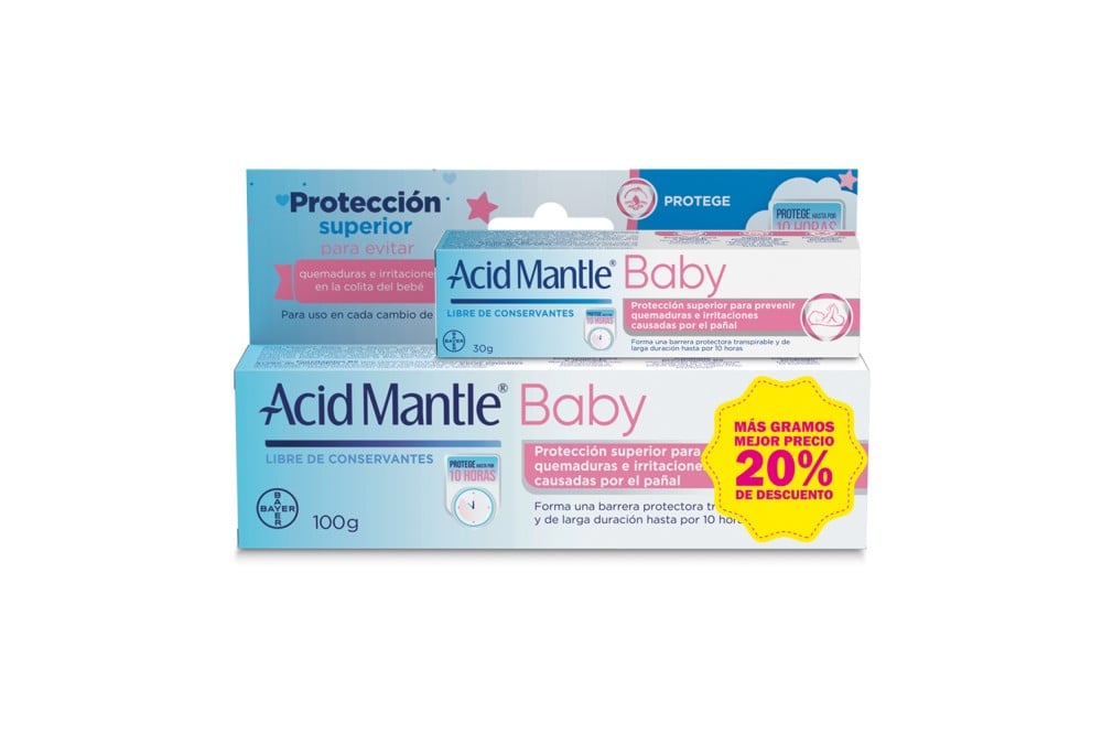 OFERTA CREMA PROTECTORA ACID MANTLE BABY 100 g + 20 G