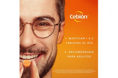 Oferta Pague 2 Lleve 3 Cebion 500 mg 36 Tabletas Masticables