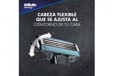 Repuesto Maquina Afeitar Gillette Mach 3 Und