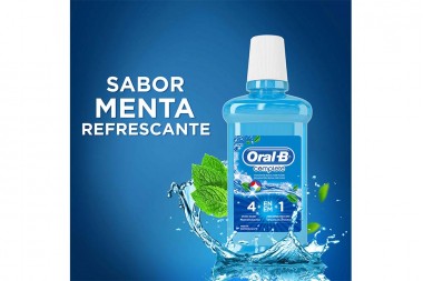 ENJUAGUE BUCAL ORAL B 4 en 1 500 ML