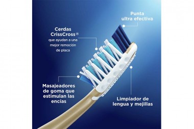 Cepillo Dental Oral B 7 Beneficios  2 Unds