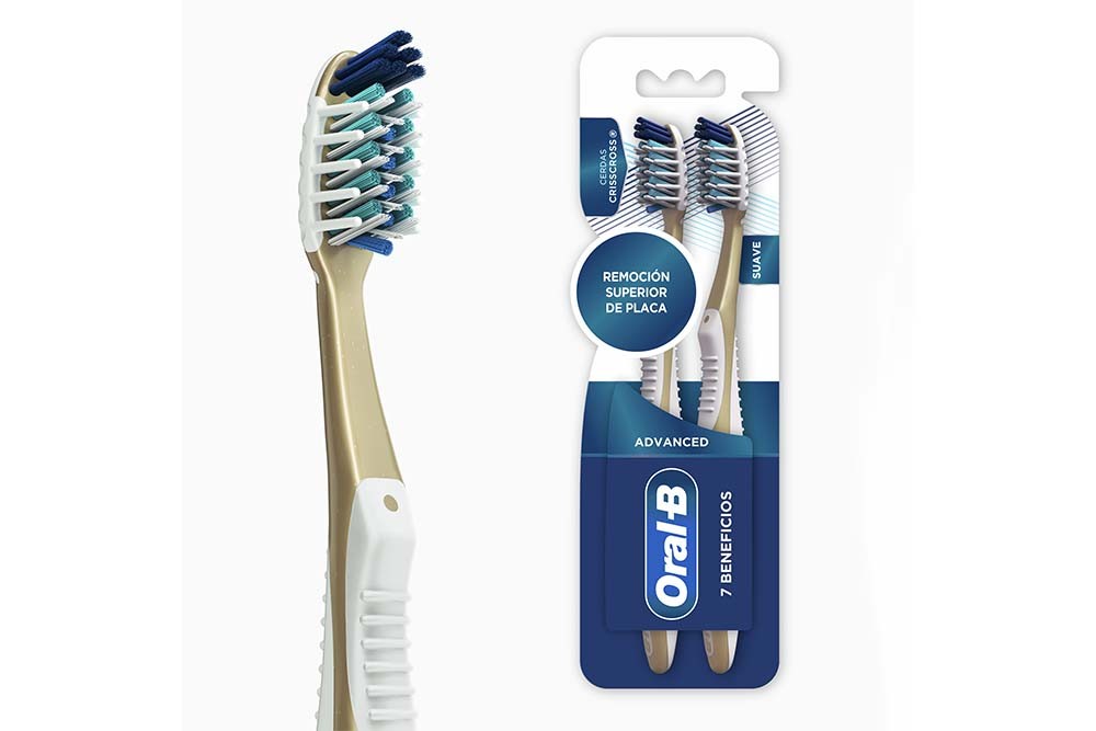 Cepillo Dental Oral B 7 Beneficios 2 Unds