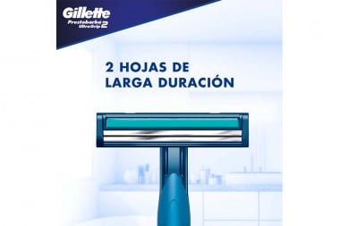 Máquina De Afeitar Gillette Ultra Grip2 2 Unds