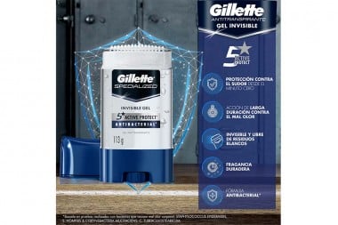 Desodorante Gillette Clear Gel 2 unds