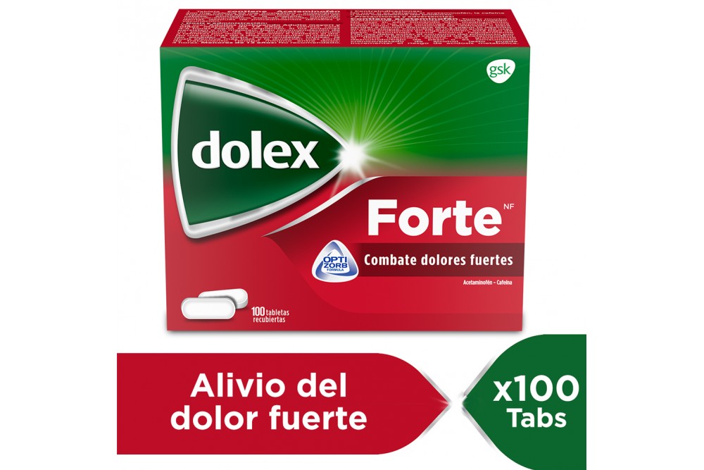 DOLEX FORTE 100 TABLETAS