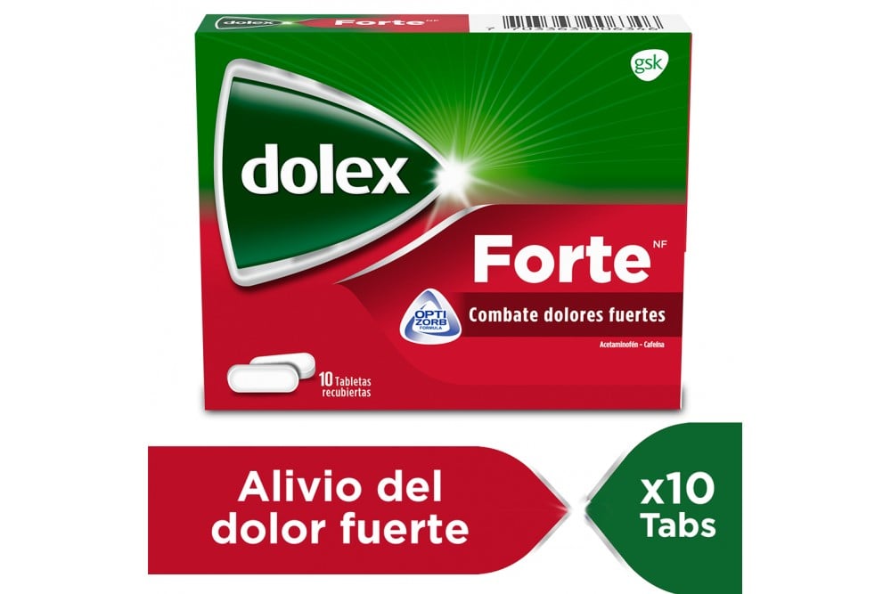 DOLEX FORTE 10 TABLETAS