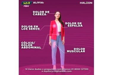 Advil Fem 5 Tabletas Recubiertas