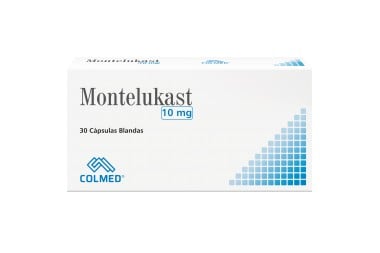 MONTELUKAST COLMED 5 GM 30 TABLETAS MASTICABLES