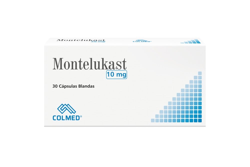 MONTELUKAST COLMED 5 GM 30 TABLETAS MASTICABLES