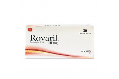 ROVARIL 10 mg 30 Cápsulas blandas