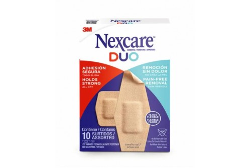 Curas Nexcare 10 Unds Surtidas