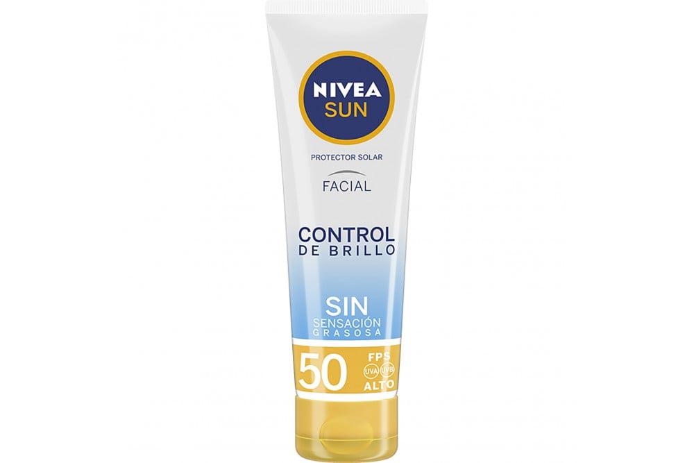 Protector Solar Facial Nivea Sun Fps 50 Control De Brillo 50 Ml