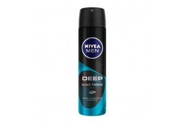 DESODORANTE NIVEA MEN Deep Black Carbón 150 Ml