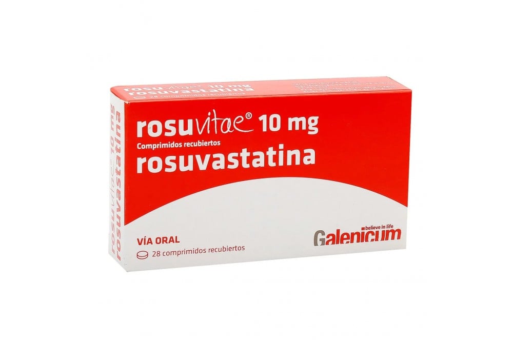 Rosuvitae 10 Mg 28 Comprimidos Recubiertos