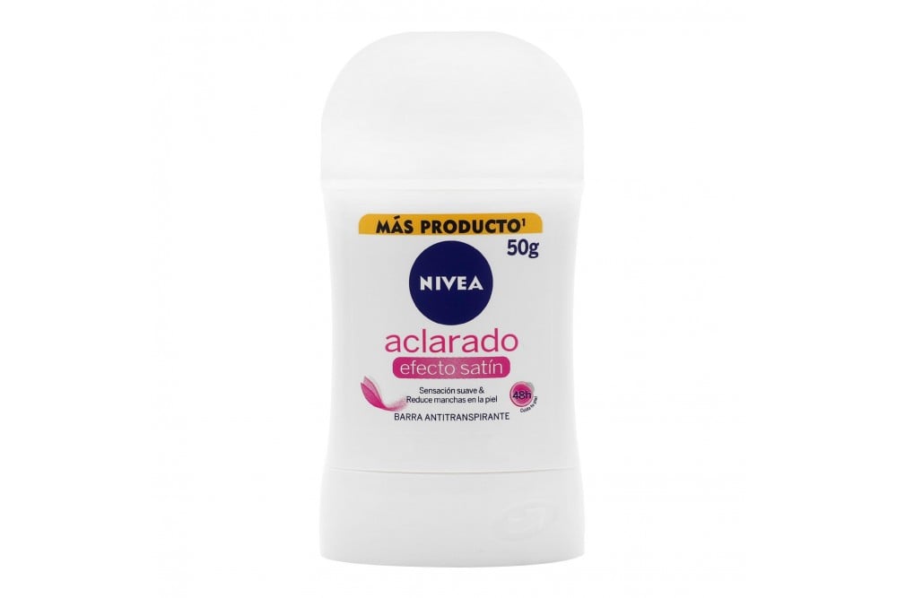 Desodorante Nivea Aclarado Efecto Satín Roll On 50 Ml
