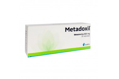 Metadoxil 500 mg  20 Tabletas