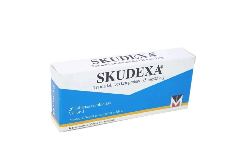 Skudexa 25/ 75 mg 20 Tabletas Recubiertas