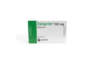 Zyloprim 100 Mg 60 Tabletas