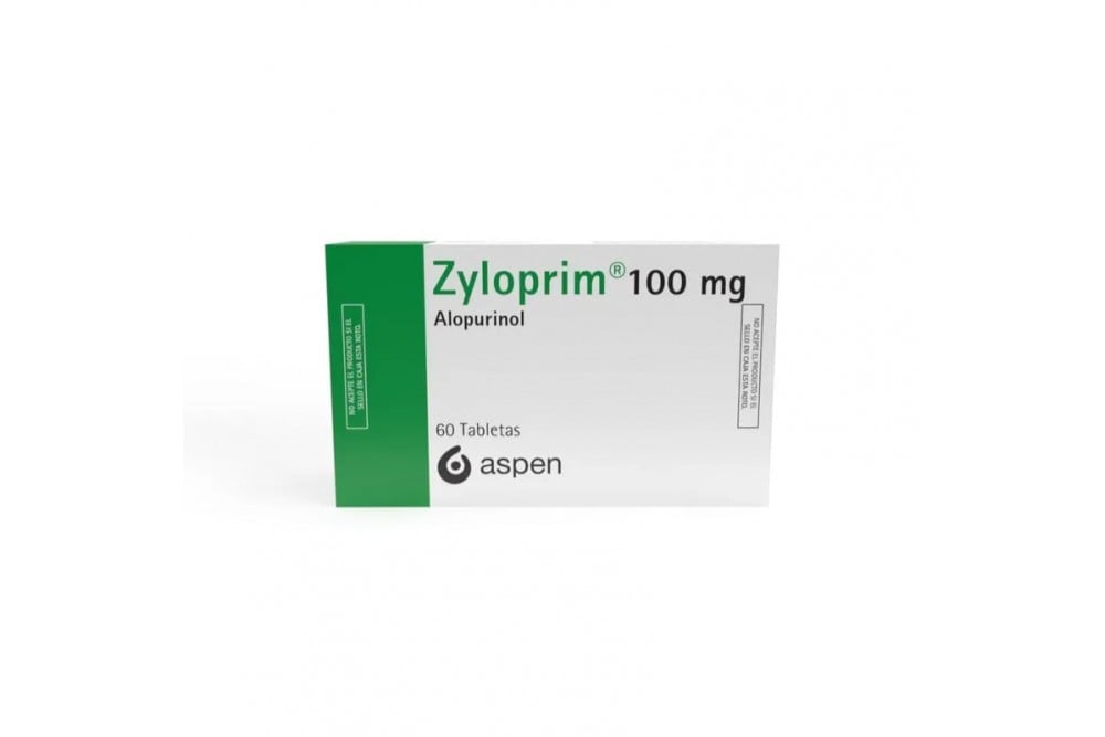 Zyloprim 100 Mg 60 Tabletas