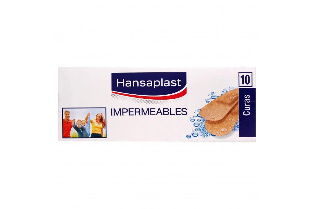 Curas Hansaplast Impermeables 10 Unds