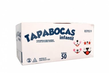 Tapabocas Con Elastico Alfa...