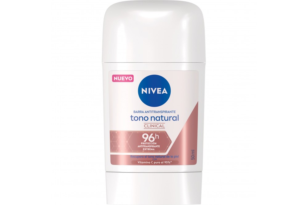 DESODORANTE NIVEA CLINICAL TONO NATURAL 50 ML