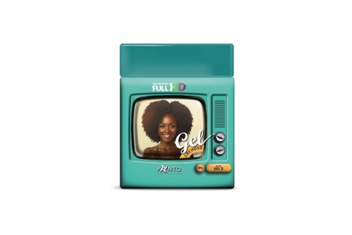 Gel Cremoso Ponto Afro Hold...