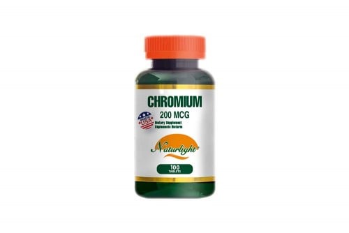 Chromium 200Mcg 100 Tabletas