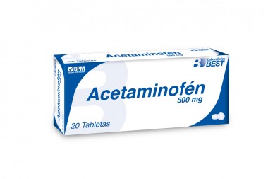 Acetaminofén 500 mg LB 20...