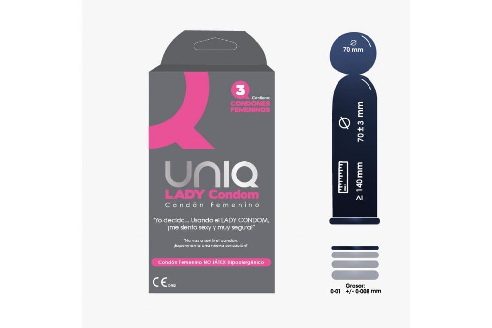Condon Femenino Unique Lady 3 Unds