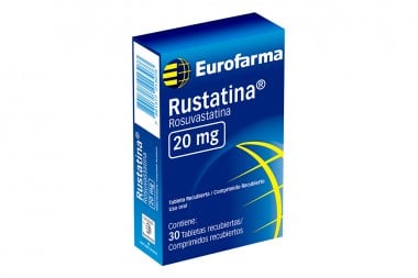 Rustatina 20 Mg 30 Tabletas