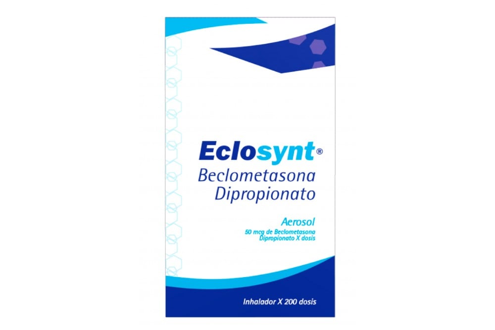 Eclosynt Aerosol 50 Mcg Inhalador Con 200 Dosis