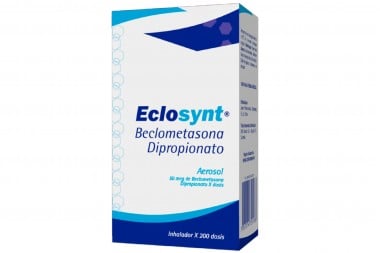 Eclosynt Aerosol 50 Mcg Inhalador Con 200 Dosis