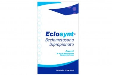 Eclosynt Aerosol 50 Mcg Inhalador Con 200 Dosis