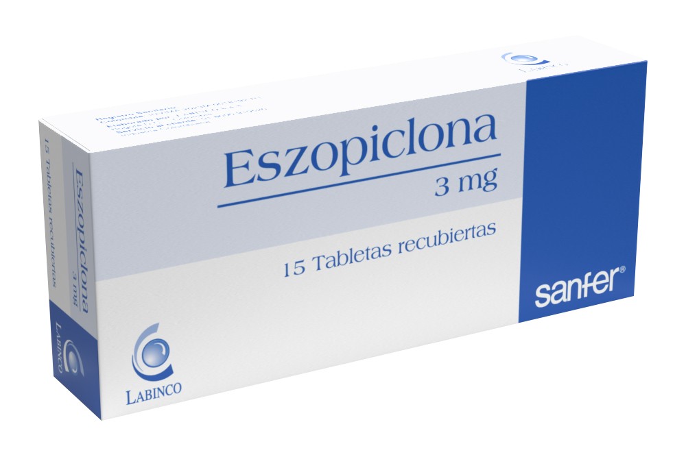 ESZOPICLONA LABINCO 3 mg 15 TABLETAS recubiertas