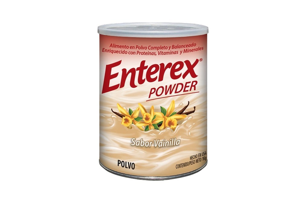 Enterex Powder Polvo Sabor Vainilla Tarro Con 400 G