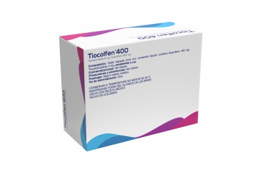 Tiocolfen 400 mg Caja Con 15 Cápsulas Duras