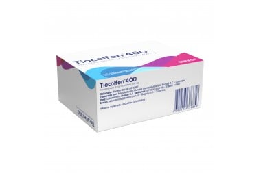 Tiocolfen 400 Mg Caja Con 15 Cápsulas Duras