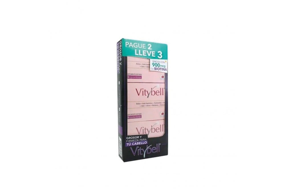 OFERTA VITYBELL 30 Capsulas Pague 2 Lleve 3