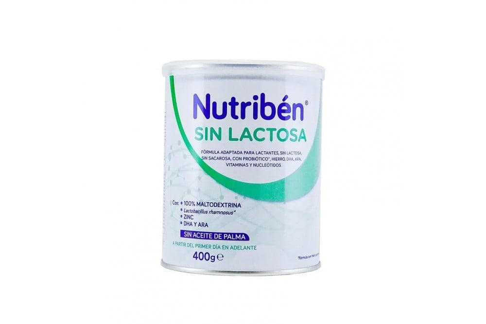 Fórmula Láctea Infantil Sin Lactosa 400 G