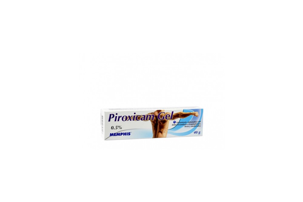 Piroxicam Memphis Gel 0.5% 40 G