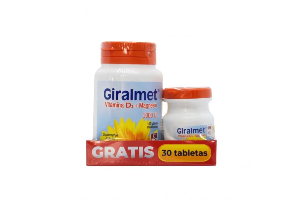 OFERTA MAGNESIO / VITAMINA D3 1000 GIRALMET